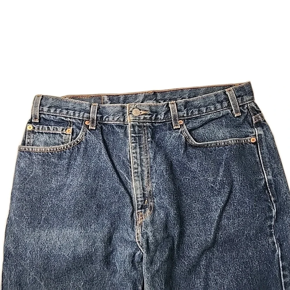 Levi's 505 Men's 38x32 Blue Jeans Regular Fit Straight Leg Classic Timeless EUC